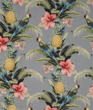 Tropical Bird and Pineapple Fabric Upholstery Cushion Fabric by Tommy Bahama Tommy Bahama INDOOROUTDOOR Fabric by the meter