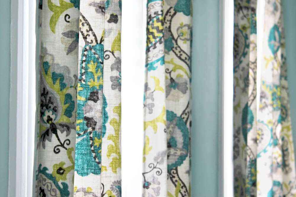 How To Make Lined Back Tab Curtains