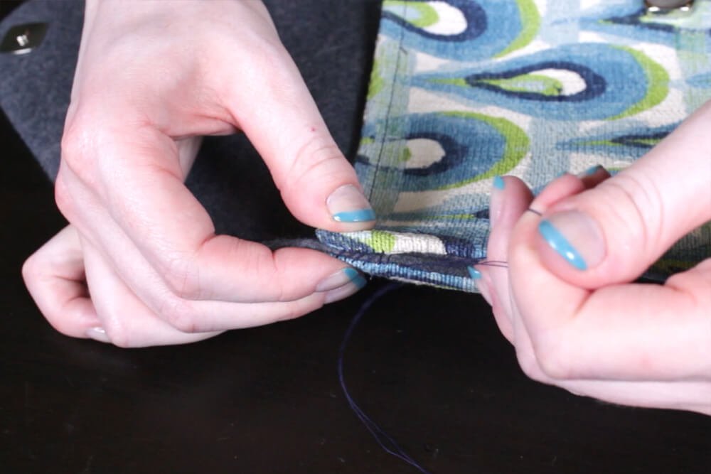 DIY Envelope Clutch (iPad / Tablet Case) - Step 4: Sew the outer and inner pieces together