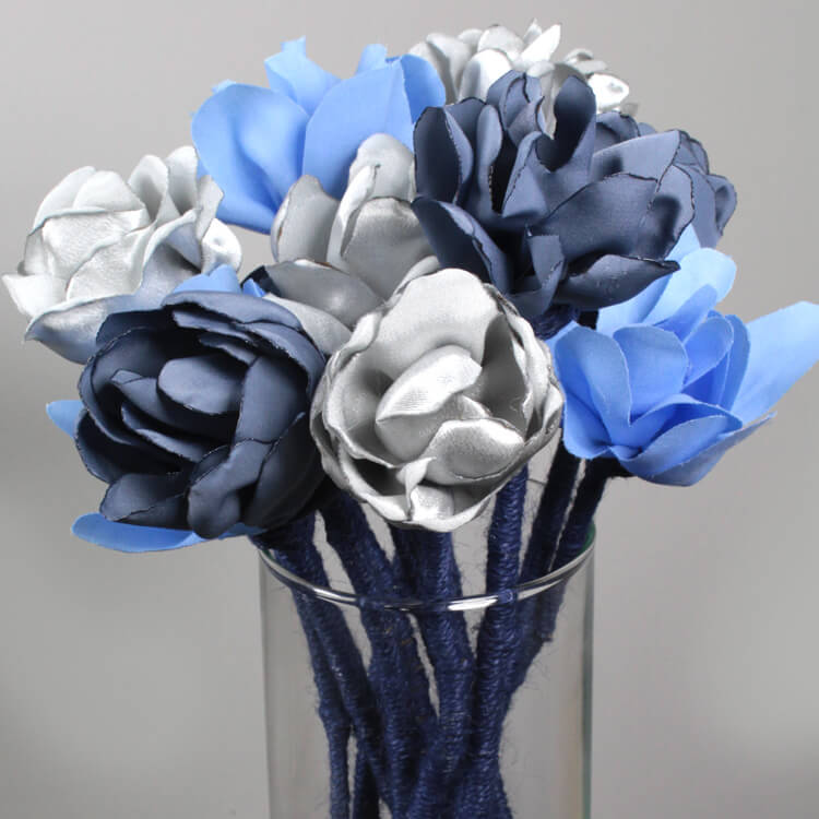 How to Make a Fabric Flower Bouquet