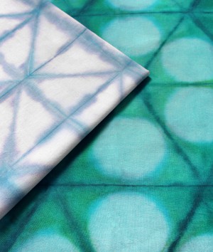 How to Dye Fabric: Shibori Folding Technique