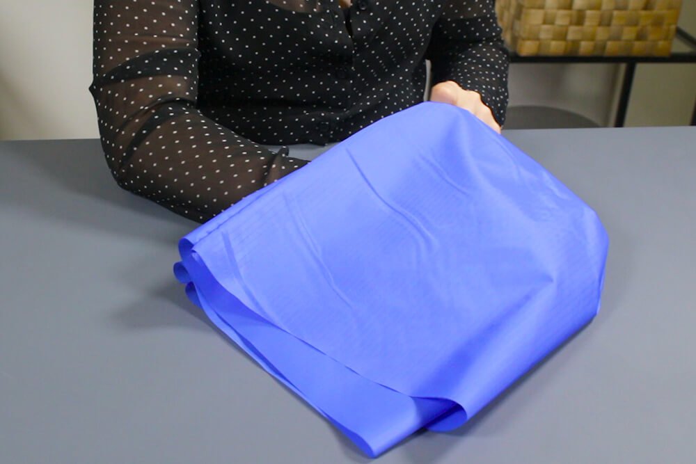 How to Make a Rain Poncho - Cut & sew the hood