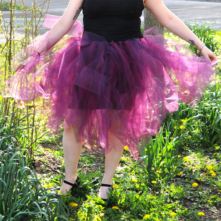 How To Make A No Sew Tulle Skirt Ofs