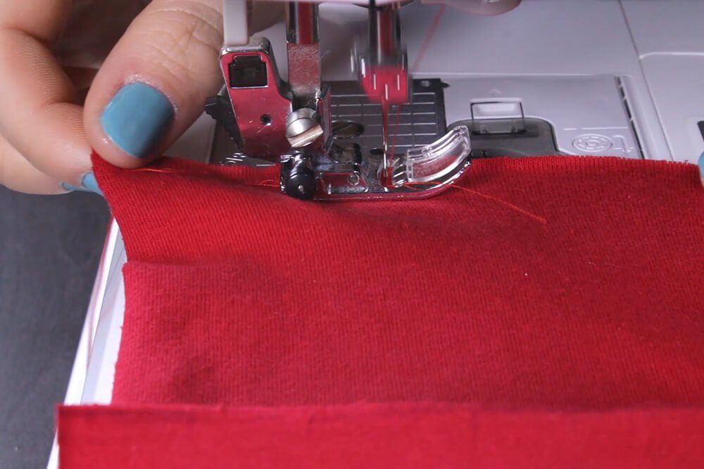How to Make Ruffles - Stitch across the top