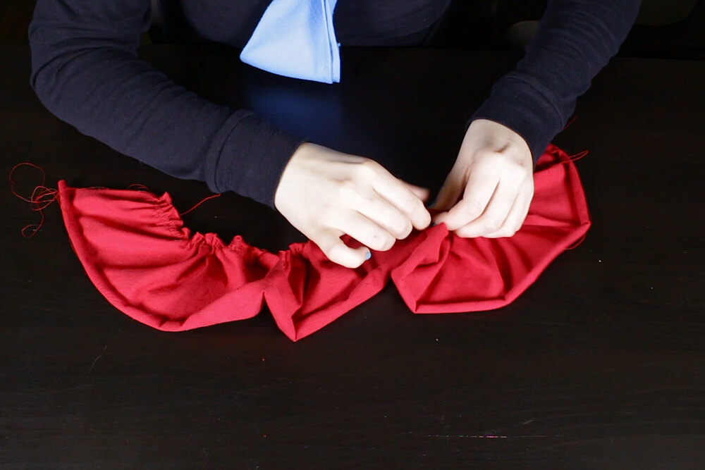 How to Make Ruffles - Gather to the fullness you want