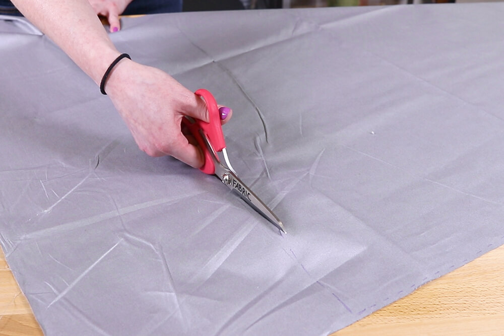 How to Make an Ironing Mat - Measure and cut the fabric