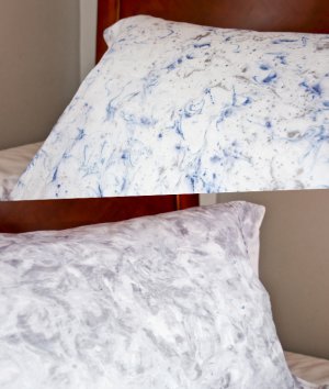 How to Dye Fabric Marble Dyeing with Shaving Cream