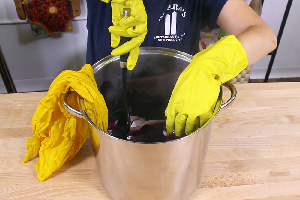 How to Dye Fabric: Natural Dyeing with Turmeric and Cabbage