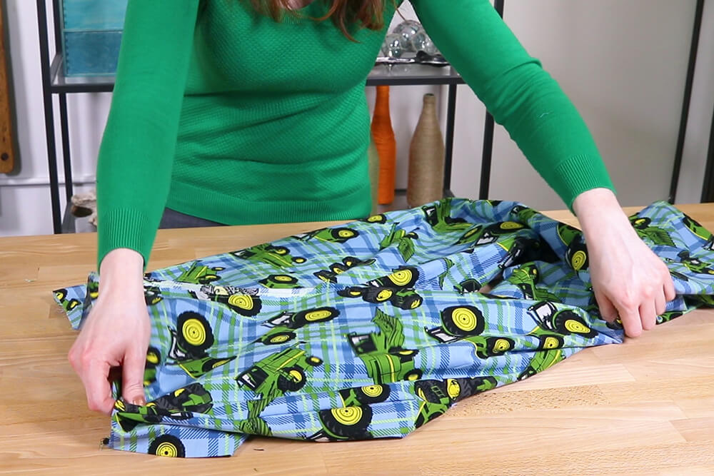 How to Make Drawstring Pajama Pants - Step 2