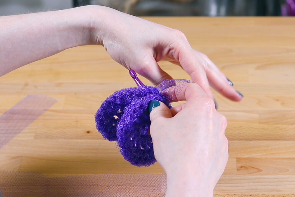 How to Make Kitchen Scrubbies - Step 2