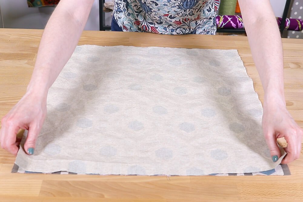 How to Make Reusable Shopping Bags - Step 2