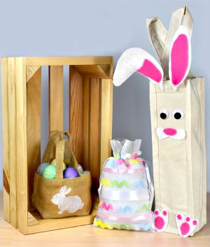 How to Make Easter Gift Bags