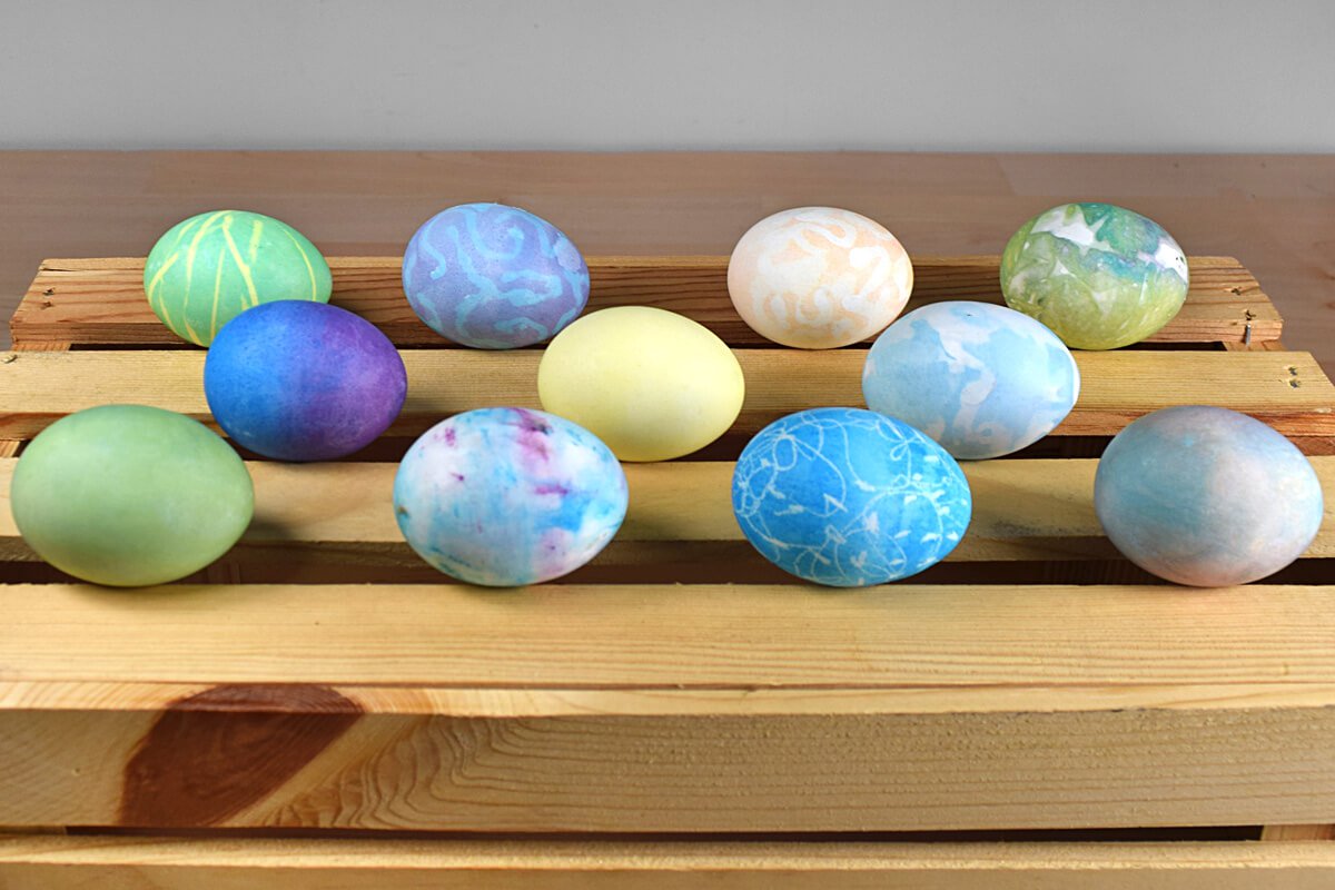 Rit Dyed Easter Eggs