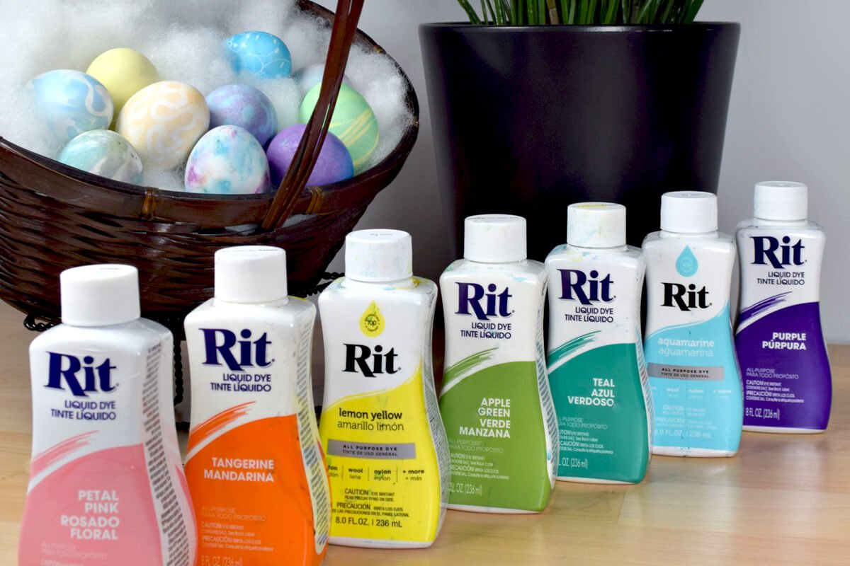 Rit Dyed Easter Eggs