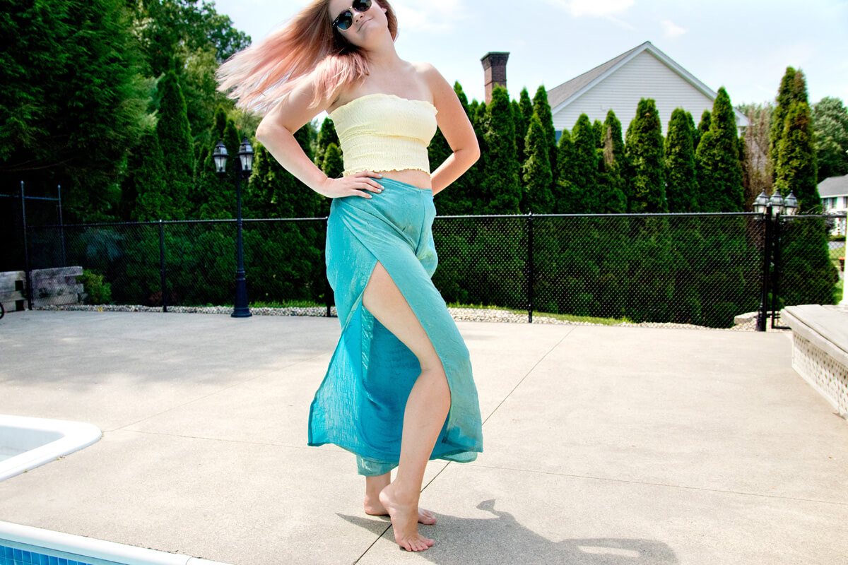 How to Make Bathing Suit Cover-Up Pants