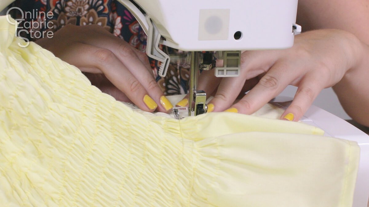 How to Make a Smocked Tube Top