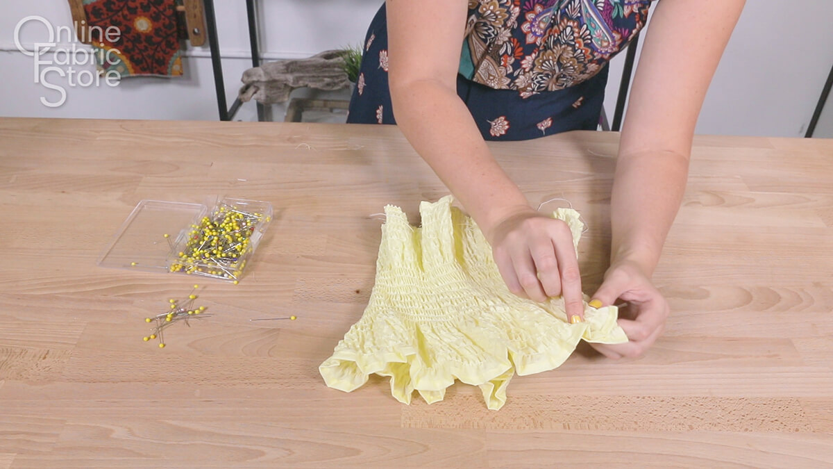 How to Make a Smocked Tube Top