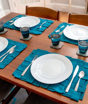 How to Make Woven Placemats