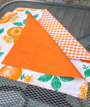 How to Make Oilcloth Placemats